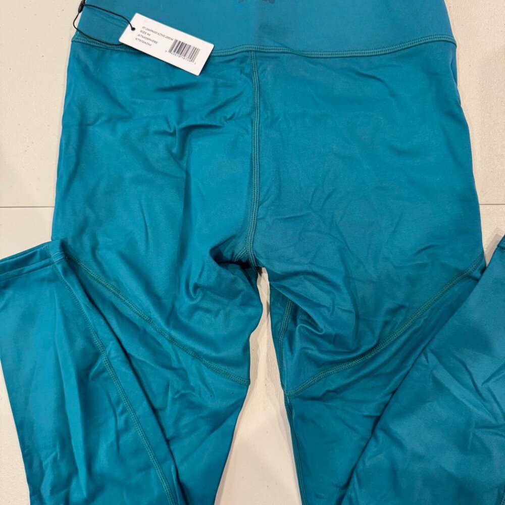 NWT - Leakproof Active Leggings for Period - Youth M - Teal Color - KT Brand